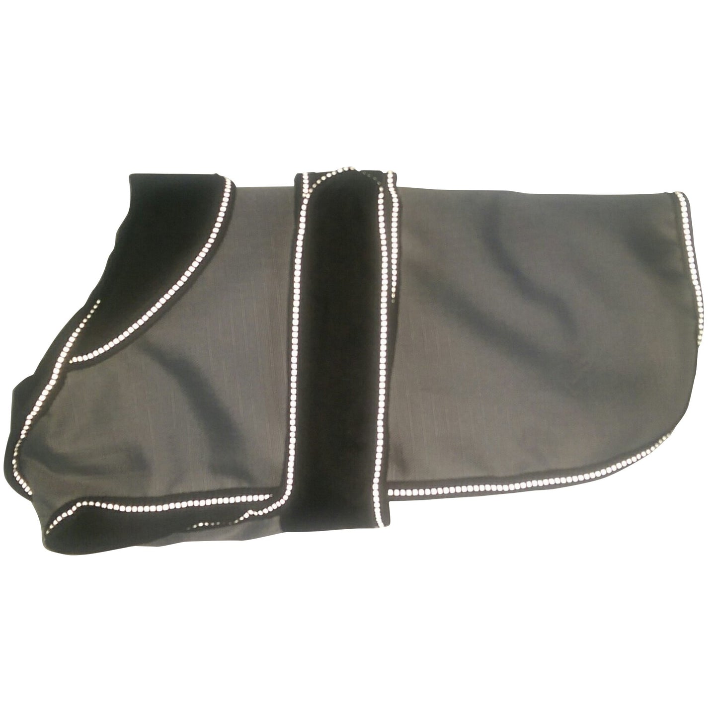 EXPRESS PICK -PACK OF 1 - 2 In 1 Grey/black Dog Coat 45cm (18")