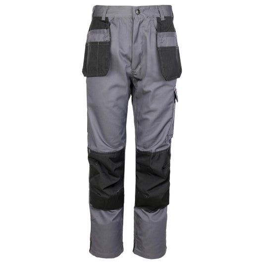 Mens Tuffstuff Excel Work Trousers - 710 - T_TuffStuff_Trs_710R-GRY-38