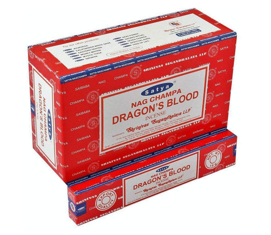 B/12 Satya Dragons Blood Incense (12/50)