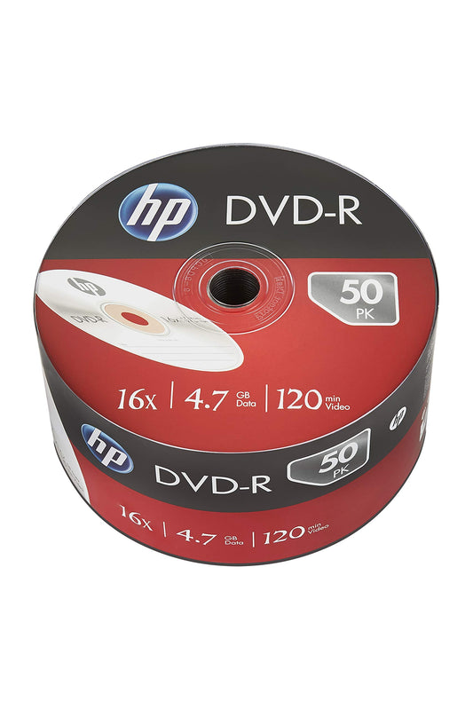 HP DVD-R 16X 4.7GB Wrap (Pack of 50) 69303