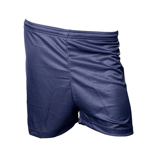 Precision Micro-stripe Football Shorts Adult - Navy - M/L 34-36"