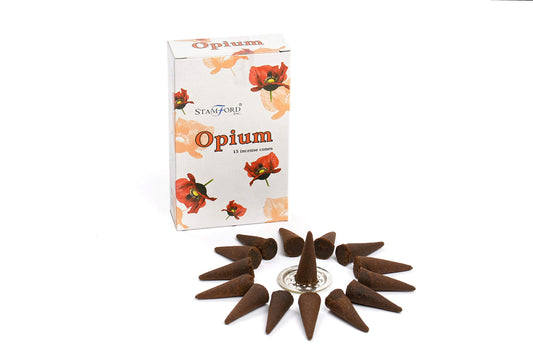 37169 Stamford Incense Cones - Opium