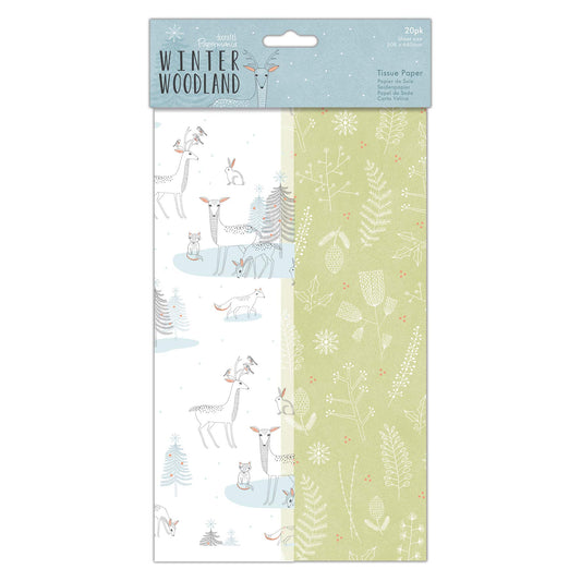 Tissue Paper (20pk) - Winter Woodland