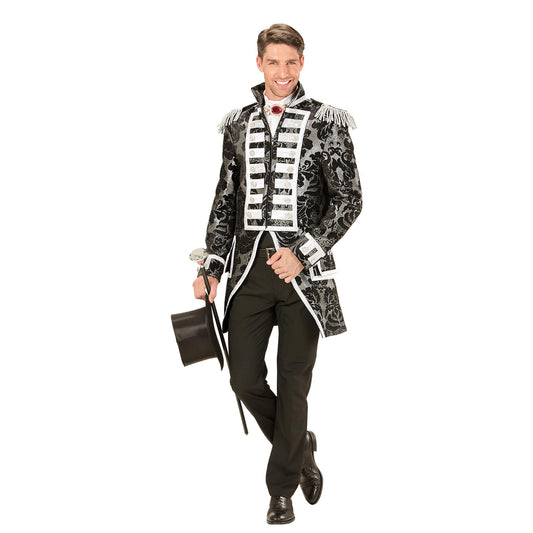 "SILVER JACQUARD PARADE TAILCOAT" for man - (M)