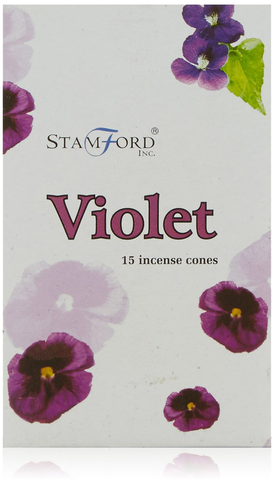 37167 Stamford Incense Cones - Violet