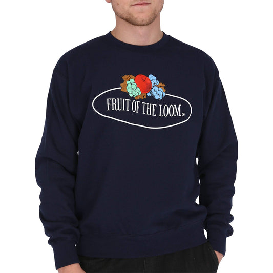 FOTL Vintage Set-In Sweat (Lrg Logo) - Deep Navy - 2XL