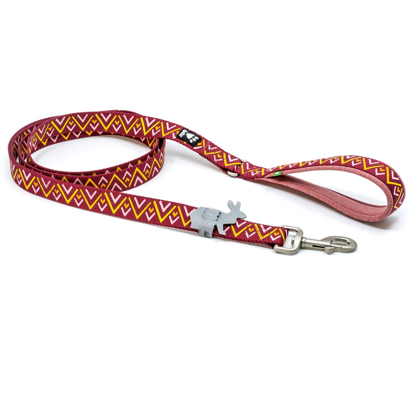 Hurtta Razzle-Dazzle Standard Leash Beetroot 180cm * 25mm