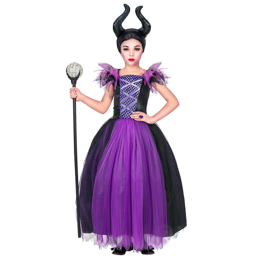 "MALEFICA" (dress, headpiece) - (158 cm / 11-13 Years)