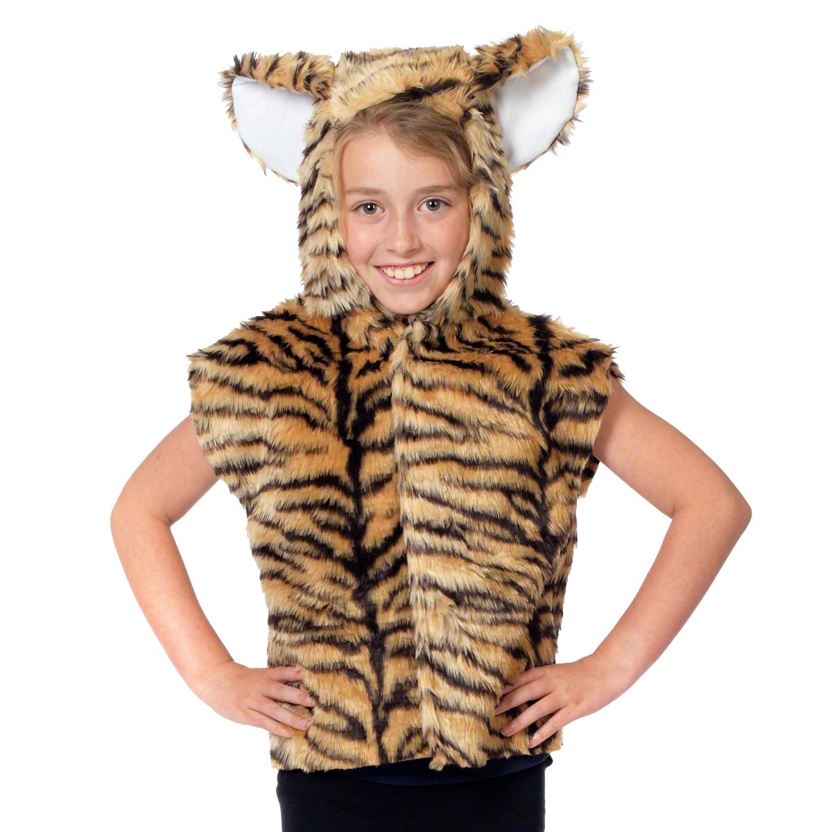 Kids Fur Tiger Tabard Costume