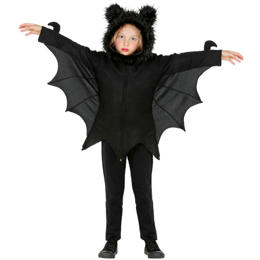 "BAT" (hooded poncho) - (113 cm / 3-5 Years)