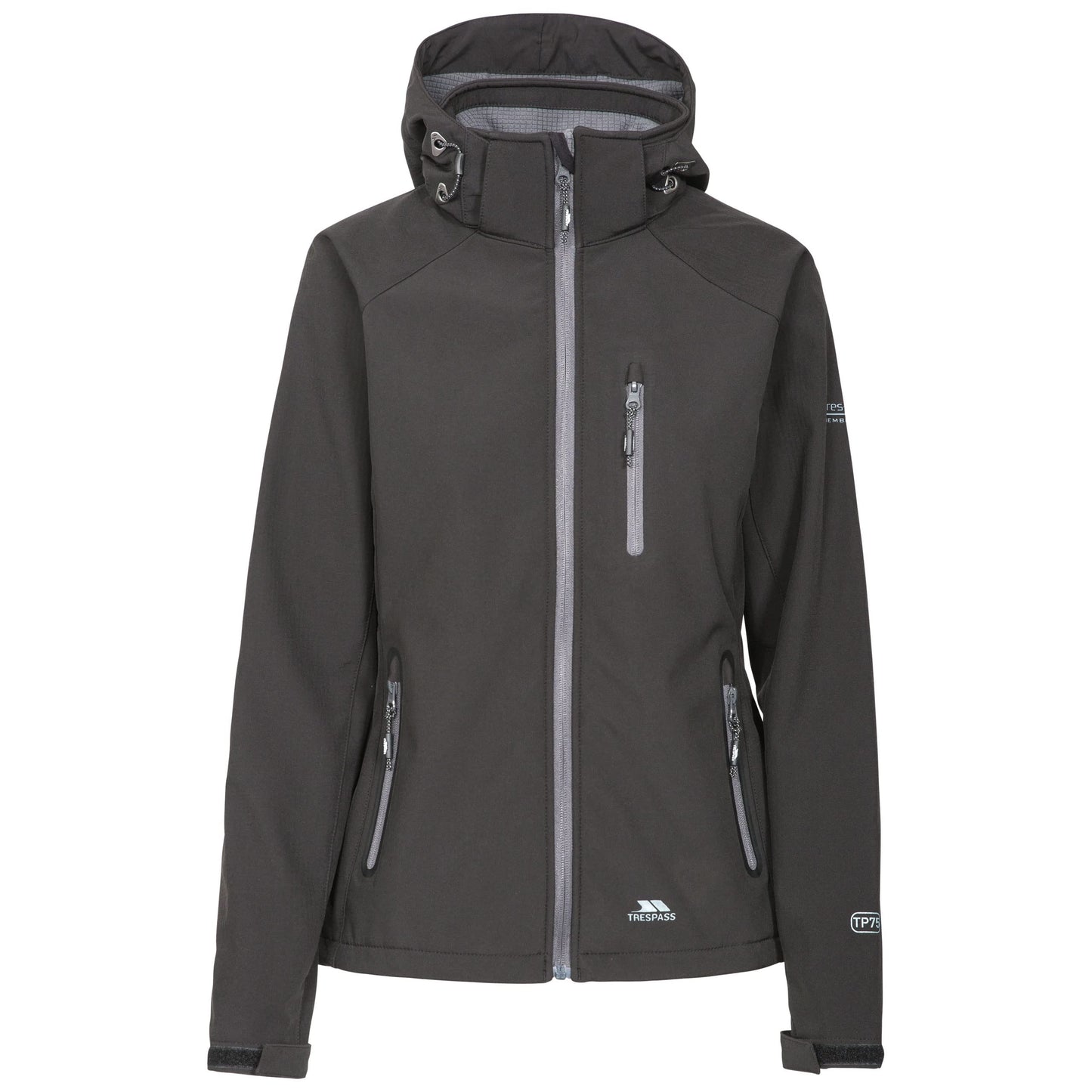 Trespass Bela II Softshell Jacket - T_Trespass Bela II Jkt Black S