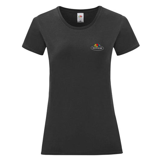 FOTL Vintage Ladies Tee (Sml Logo) - Black - M