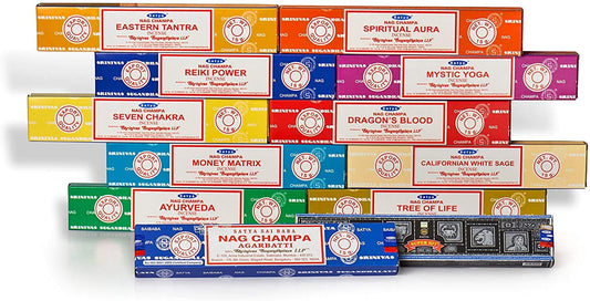 01405 Satya VFM Ayurveda Nag Champa Incense Sticks