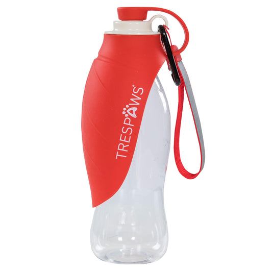 Trespaws Tamu Dog Water Bottle - Postbox Red