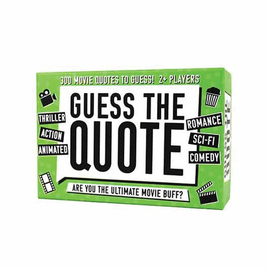 SINGLE UNIT - Guess The Quote Board Game