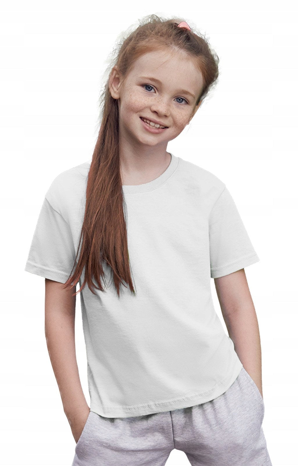 Fruit Of The Loom Kids Original T-Shirt - White - 5-6