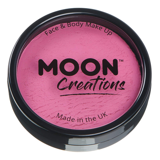 Moon Creations Pro Face Paint Cake Pot, Pink, 36g Single