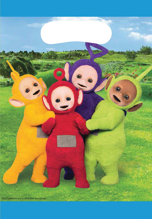 Teletubbies Plastic Loot Bags /8