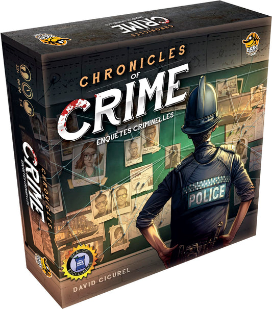 CHRONICLES OF CRIME - Le jeu de Plateau