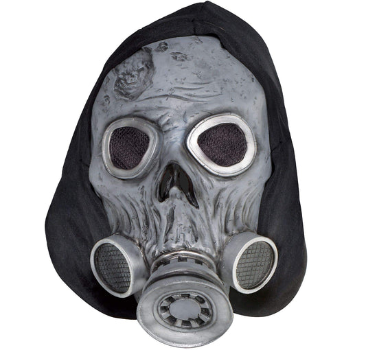 Latex Zombie Gas Mask - Size Adults