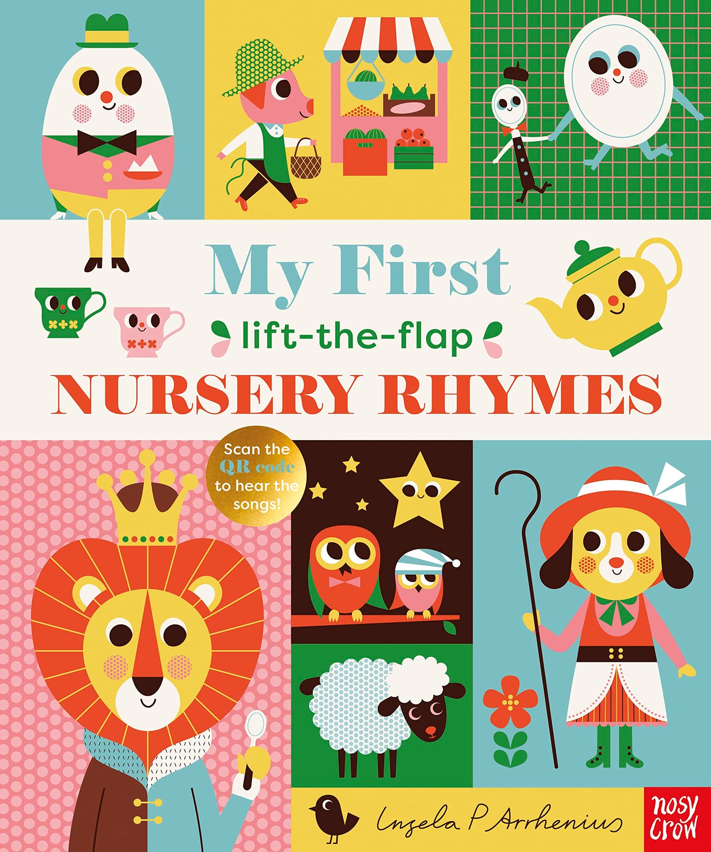 LIFT-THE-FLAP NURSERY RHYMES BB - BOARD BOOKS - 06/10/2022