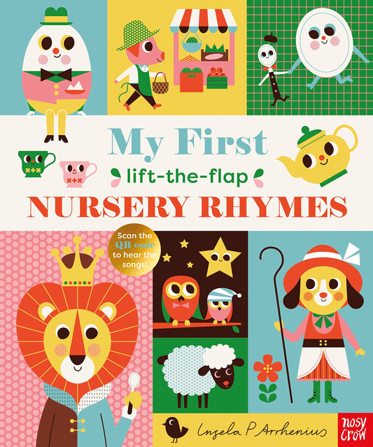 LIFT-THE-FLAP NURSERY RHYMES BB - BOARD BOOKS - 06/10/2022