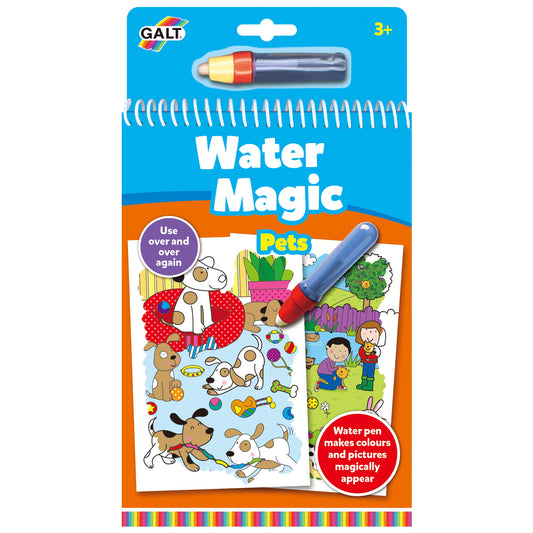 Galt Toys, Water Magic - Pets, Colouring Books for Children, Ages 3 Years Plus