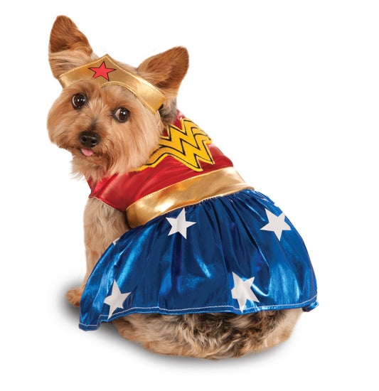 WONDER WOMAN PET COSTUME S