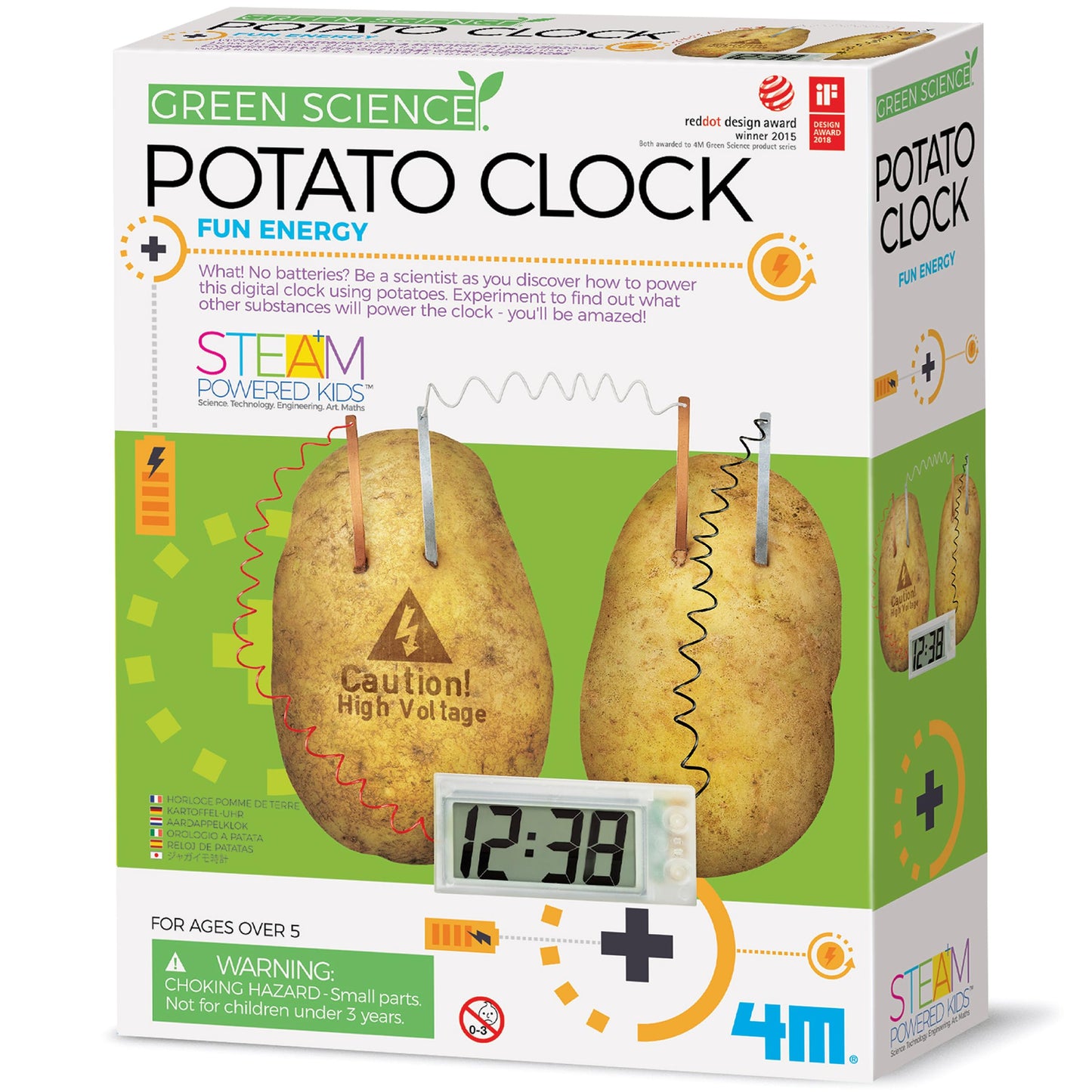 Green Science - Potato Clock