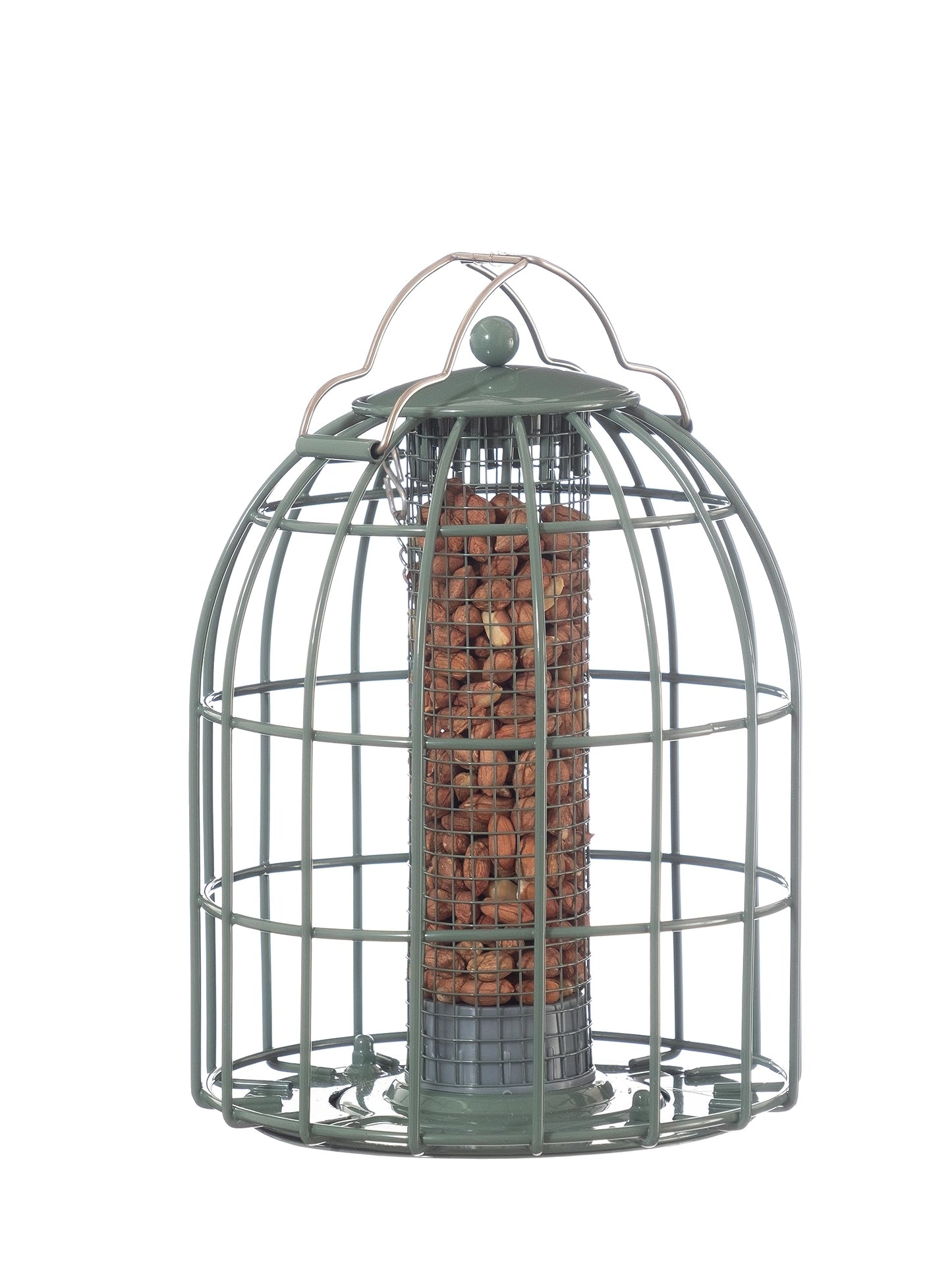 EXPRESS PICK -PACK OF 1 - The Nuttery Classic Original Compact Nut Squirrel Proof Wild Bird Feeder