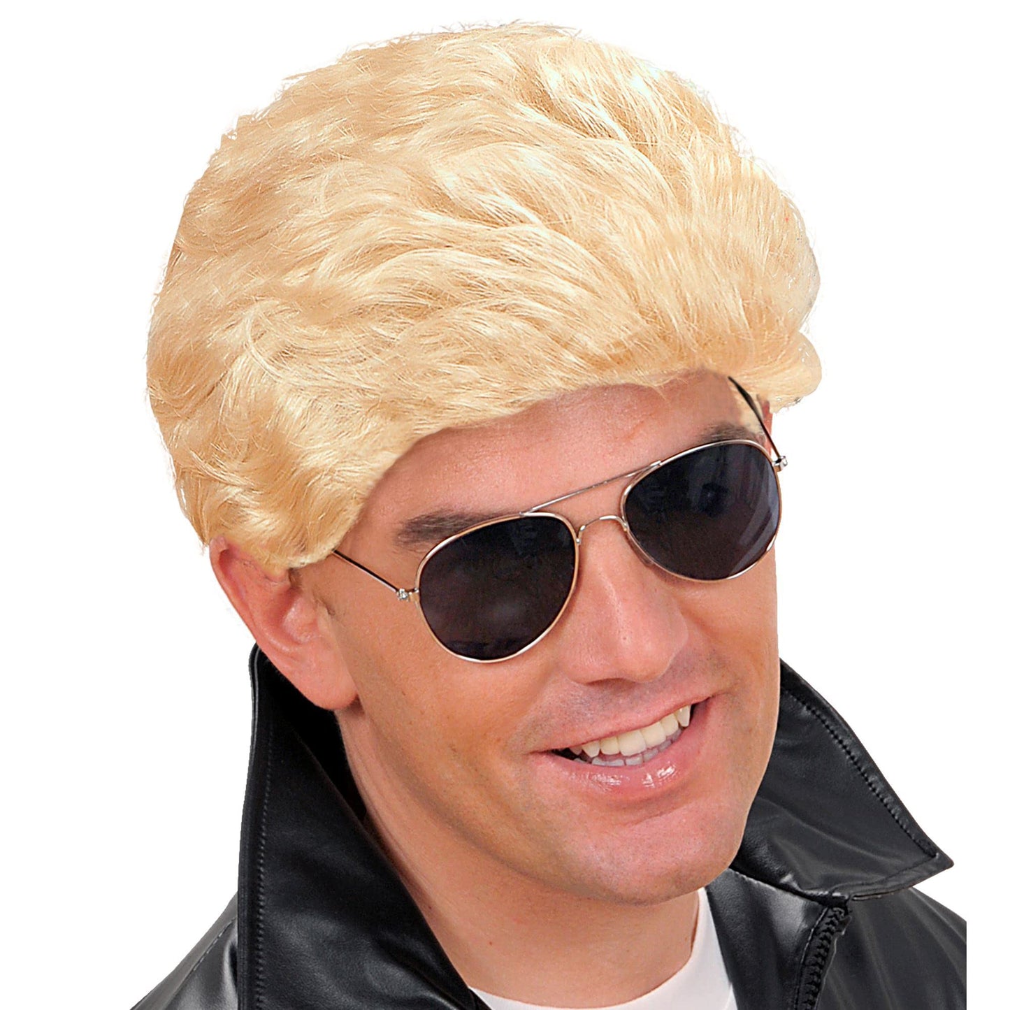 "GREASER WIG" blond - in box -