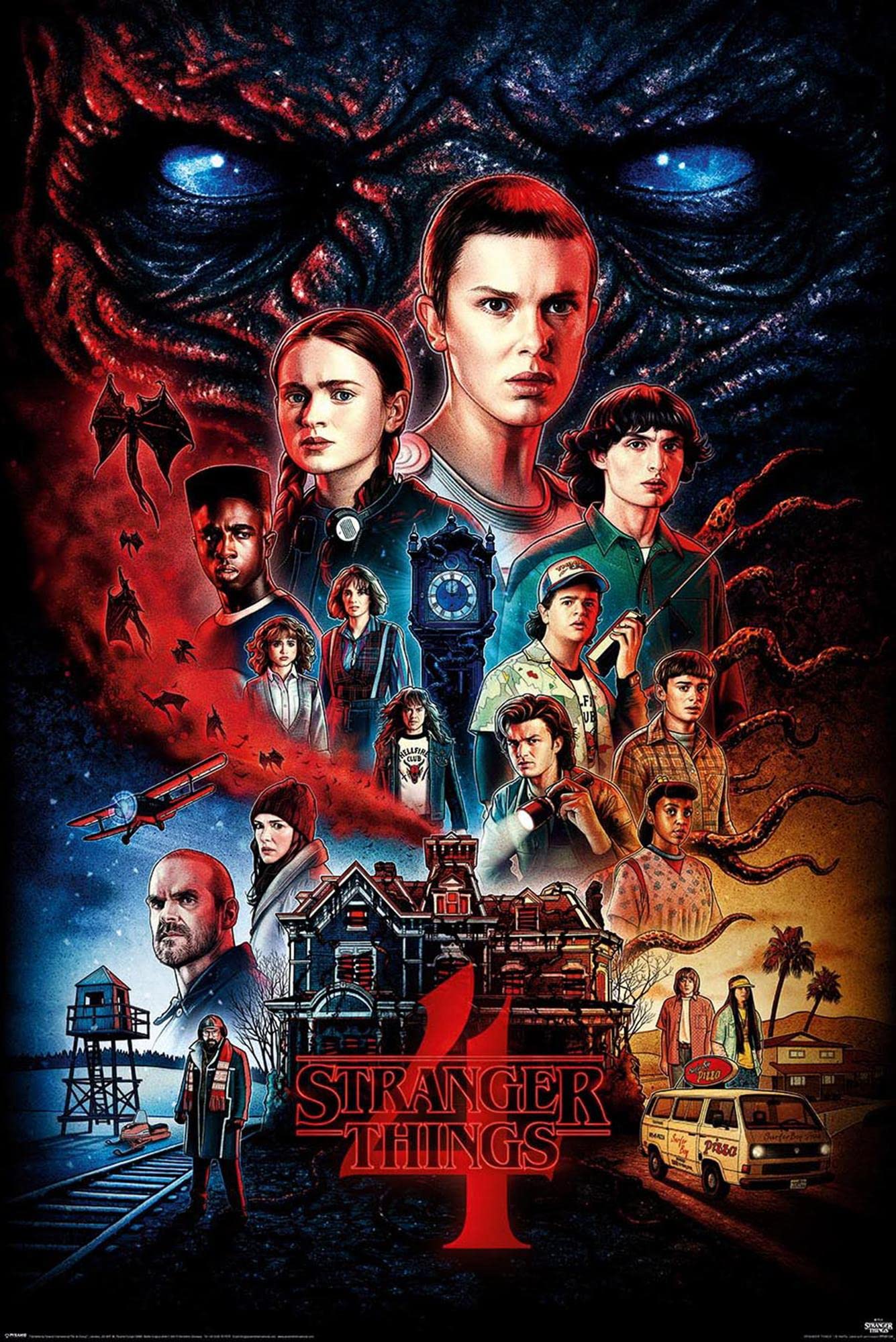 Stranger Things 4 Poster Vecna 196