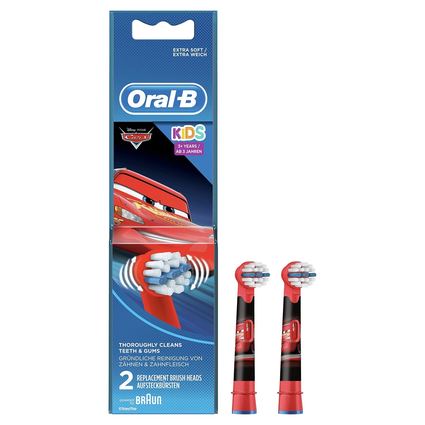 ORAL B KIDS TWIN HEADS