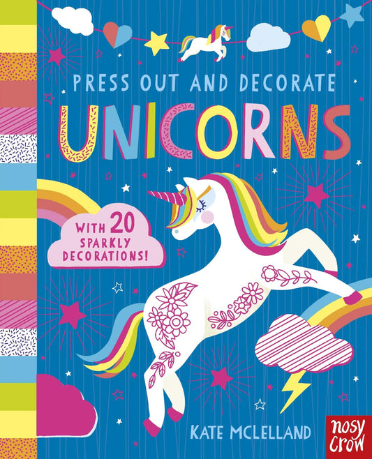 PRESS OUT AND DECORATE: UNICORNS - ACTIVITY - 05/10/2017