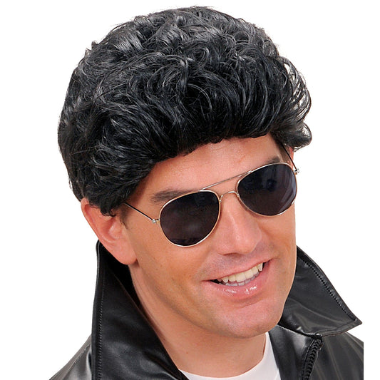 "GREASER WIG" black - in box -