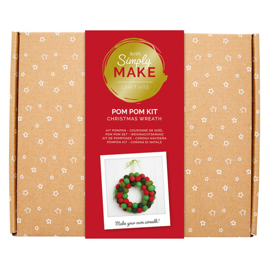 Pom Pom Wreath Kit