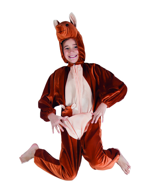 Pc. Child costume Kangaroo plush (max. 1,40 m)