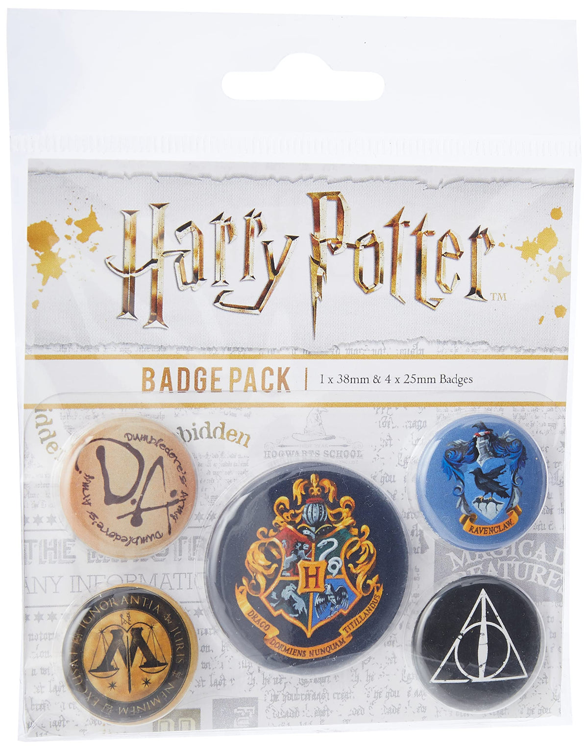 Pyramid International Harry Potter Hogwarts Badge Multi-Colour