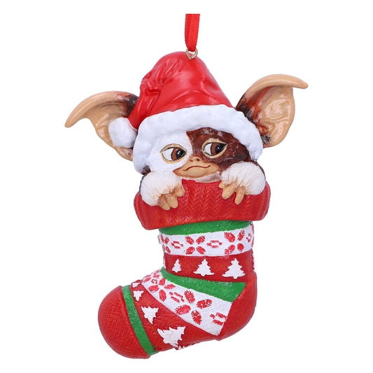 Gremlins Gizmo in Stocking Hanging Ornament 12cm