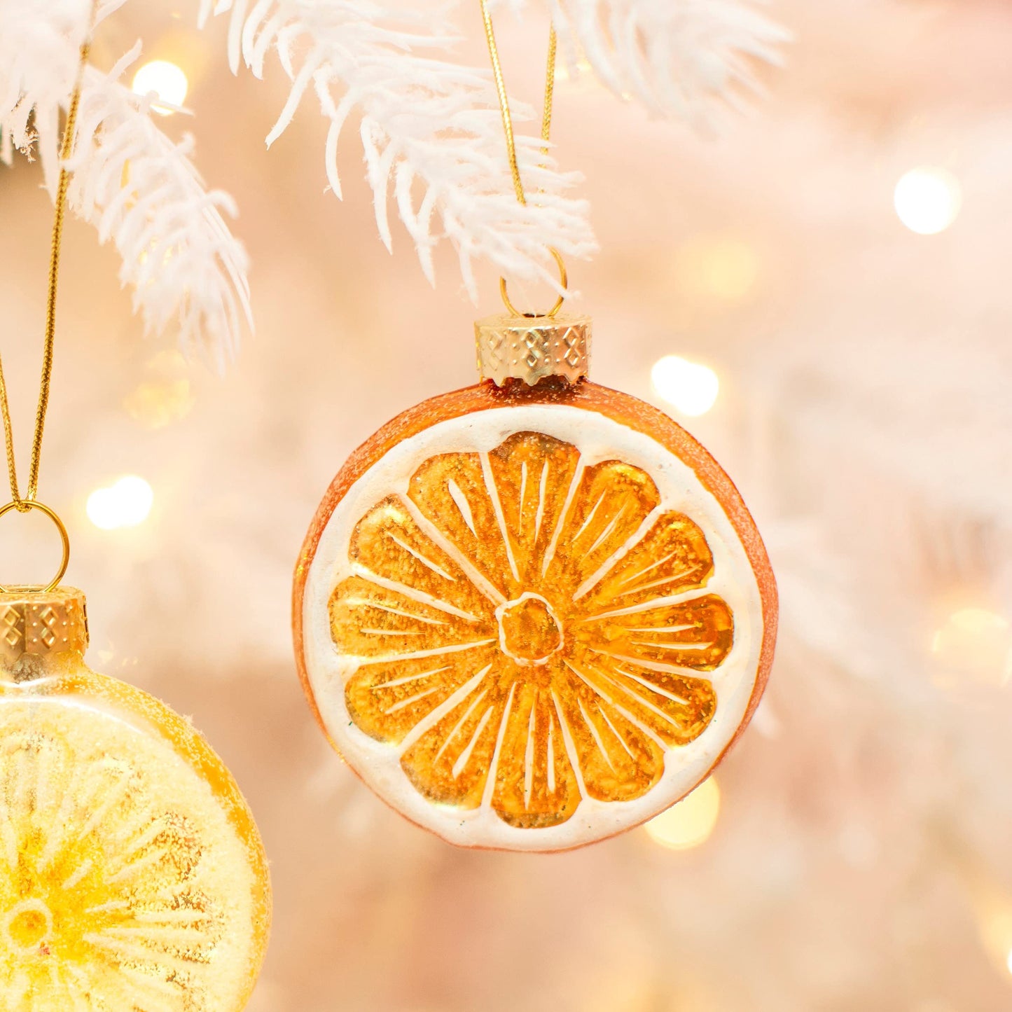 Orange Slice Shaped Bauble