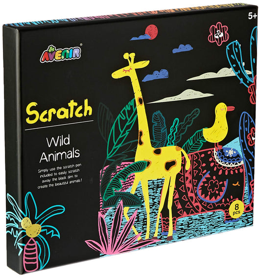 Scratch Box Wild Animals