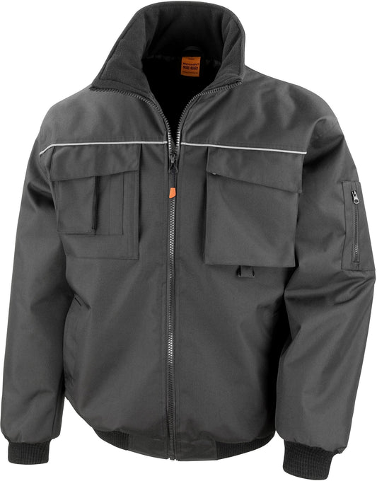 Result Workguard Sabre Pilot Jacket - Black - M