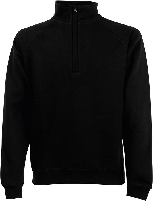 FOTL Premium Zip Neck Sweat - Black - XL