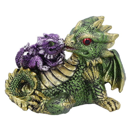 Dragonling Rest (Green) 11.3cm