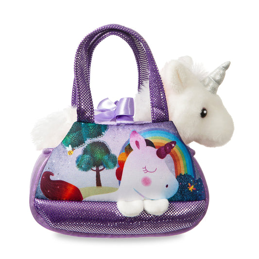 Sparkle Tales Harmony Unicorn Purple Fancy Pal 8In