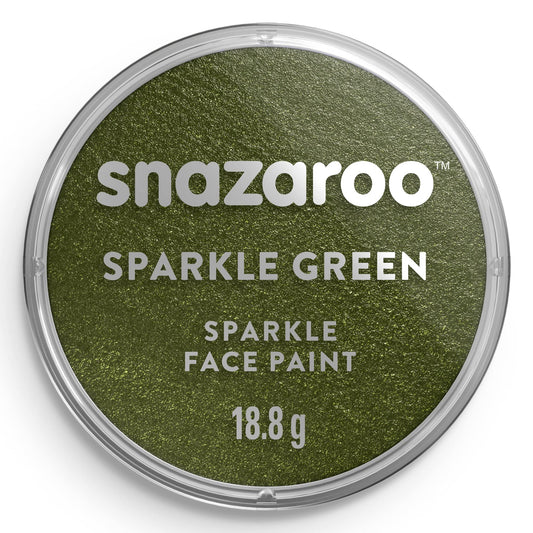 Snazaroo Sparkle Colour 18ml - Green