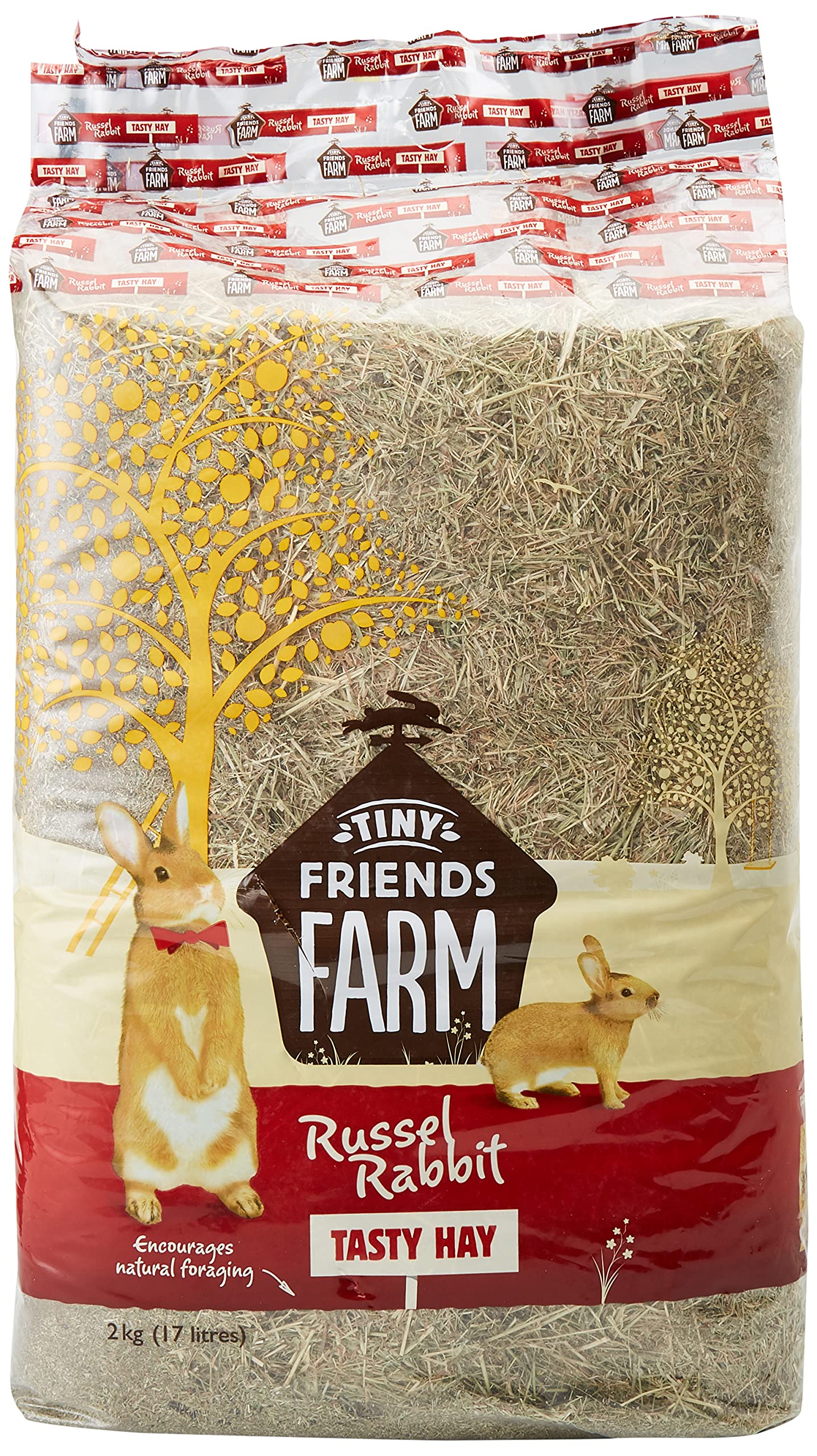 PACK OF 5 - Supreme Natural Meadow Hay 2kg