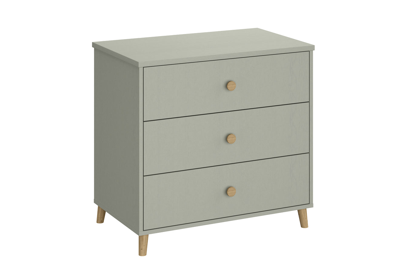 Shefa 890 Kids Changing Dresser Grey (2 Boxes)