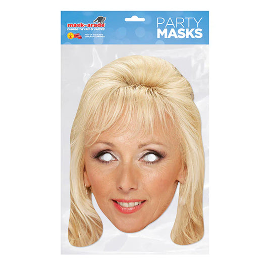 Debbie McGee Celebrity Face Mask