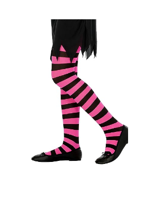 Smiffy's Kids Black & Fuchsia, One Size UK